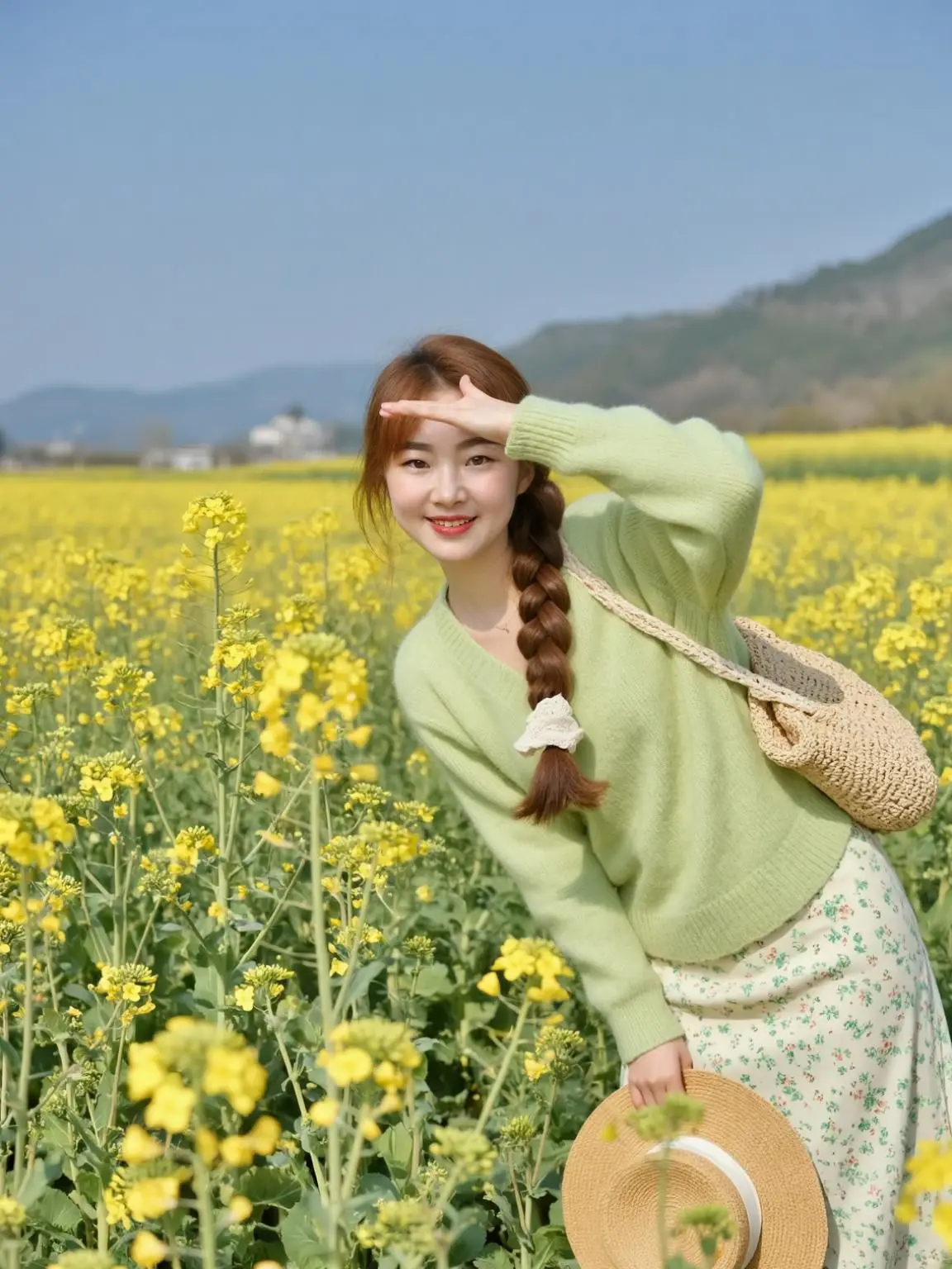 希望这个春天能像油菜花一样灿烂，阳光美丽，发财，被爱，愿一切美好如约而...