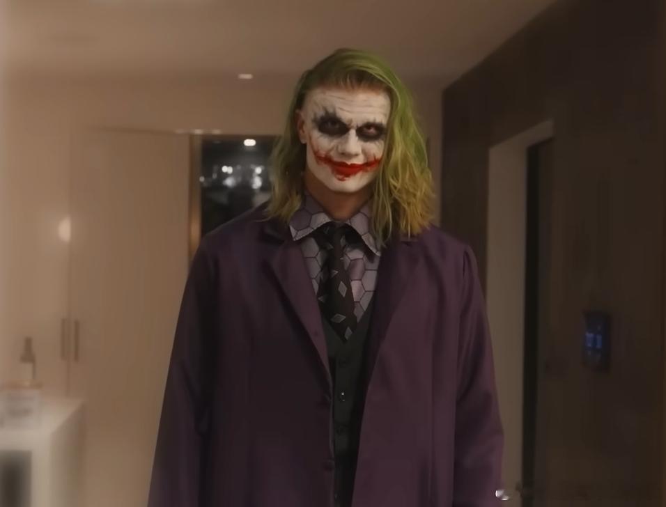 哈兰德的万圣节扮相，COS小丑[惊恐]​​​