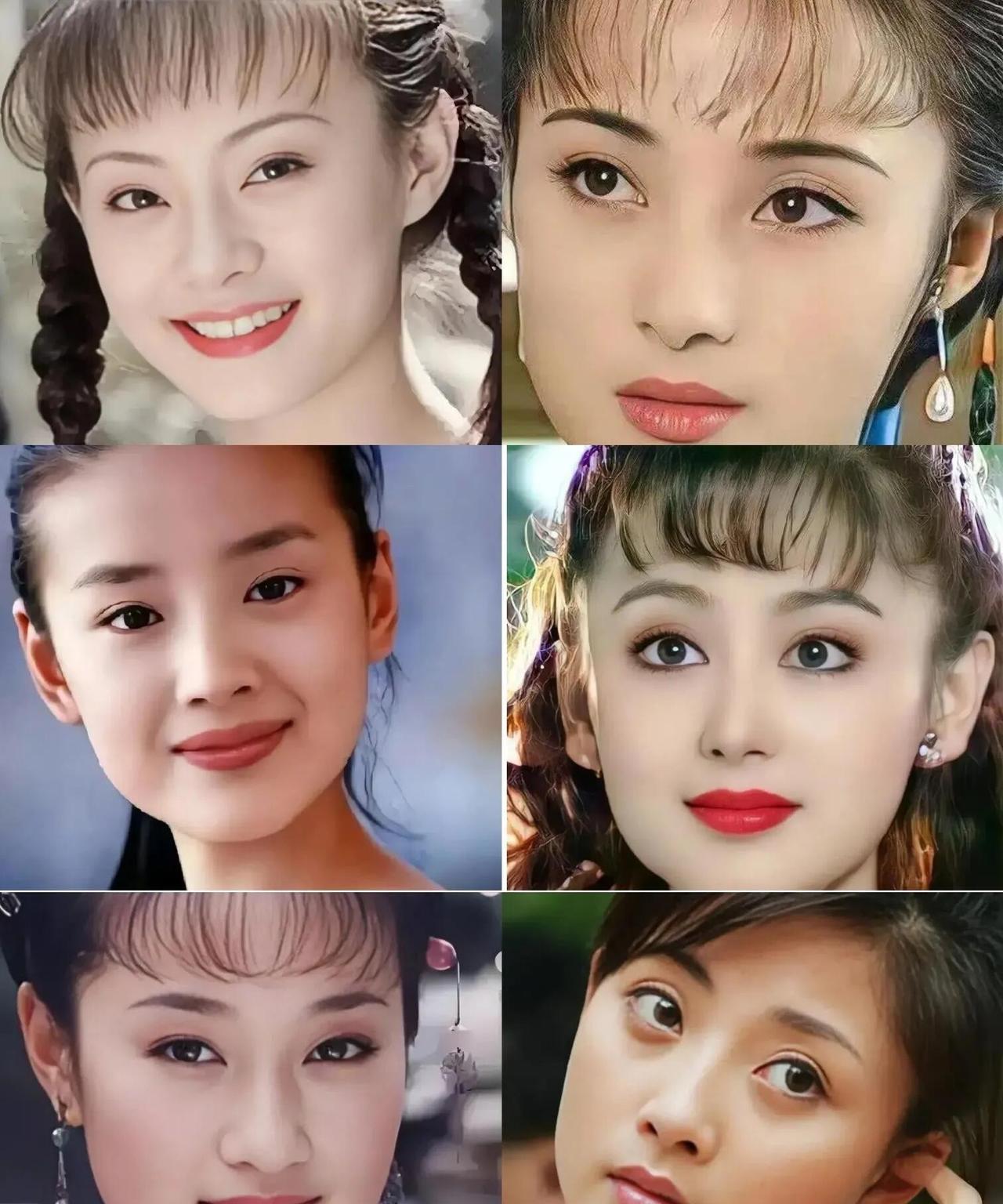 都说陈红年轻时候美艳的不可方物，可当你看到了这张美女的合集时，你会发现什么叫做山