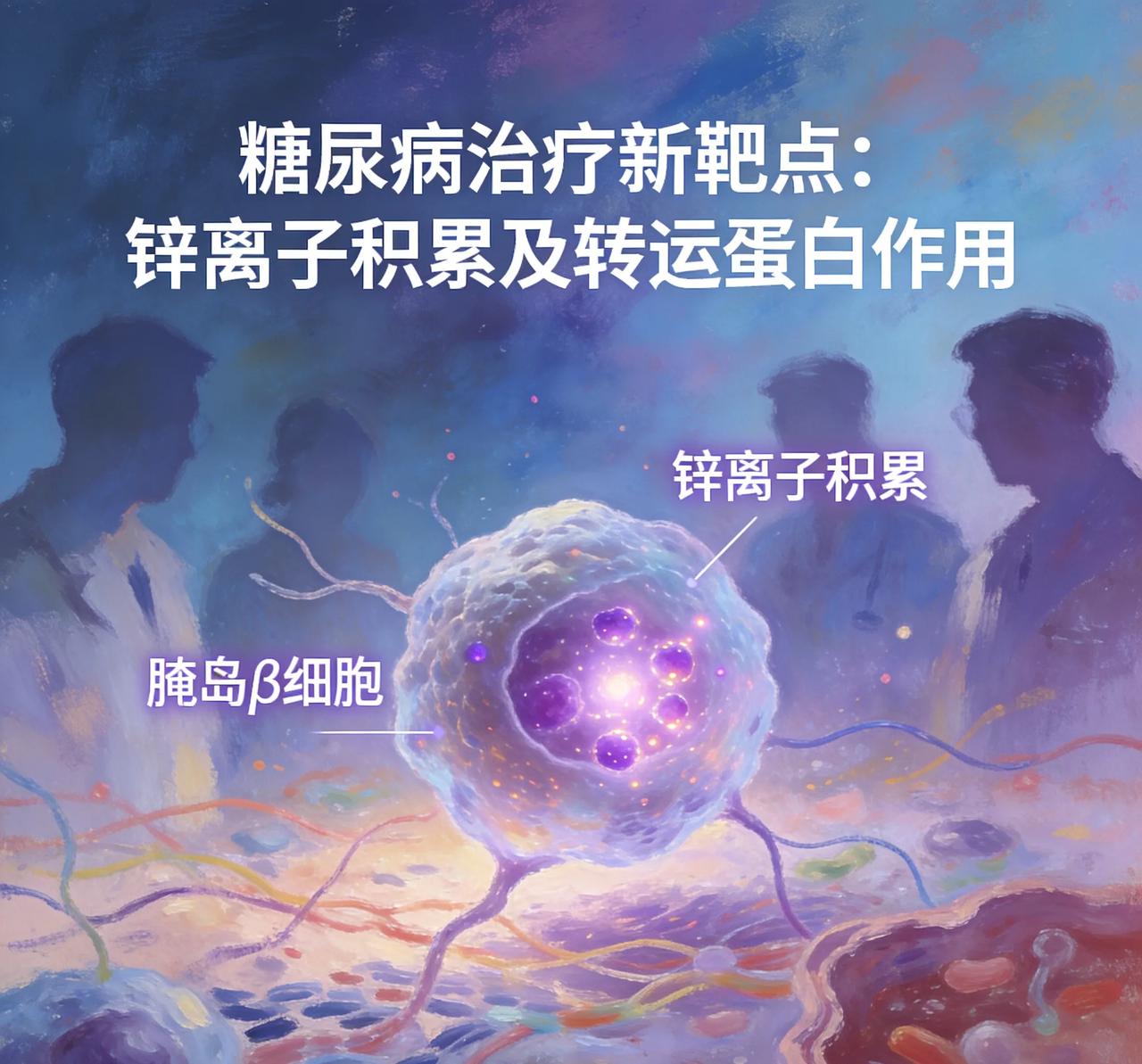 我国糖尿病研究重大突破！找到胰岛β细胞失活关键原因我国科学家刚发现，锌离子