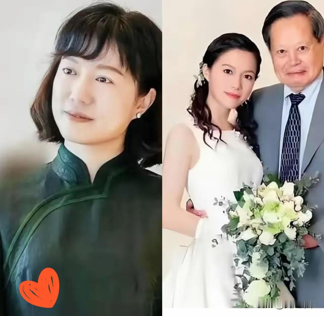 杨老走后，翁帆的样子真让人心疼。才49岁，短短几天里像被抽走了精气神，脸上的纹路