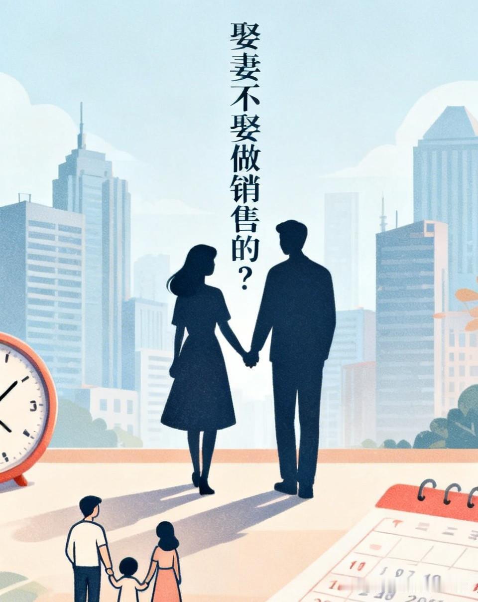 不管一婚二婚，为啥很多男人认为，娶妻不娶做销售的？生活里一直有个很现实的婚