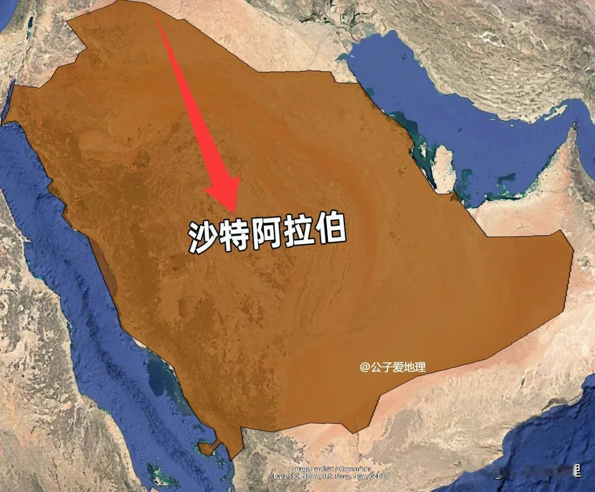240万平方公里的沙特，却一条河都没有！全国3500万人怎么喝水？想象一下，