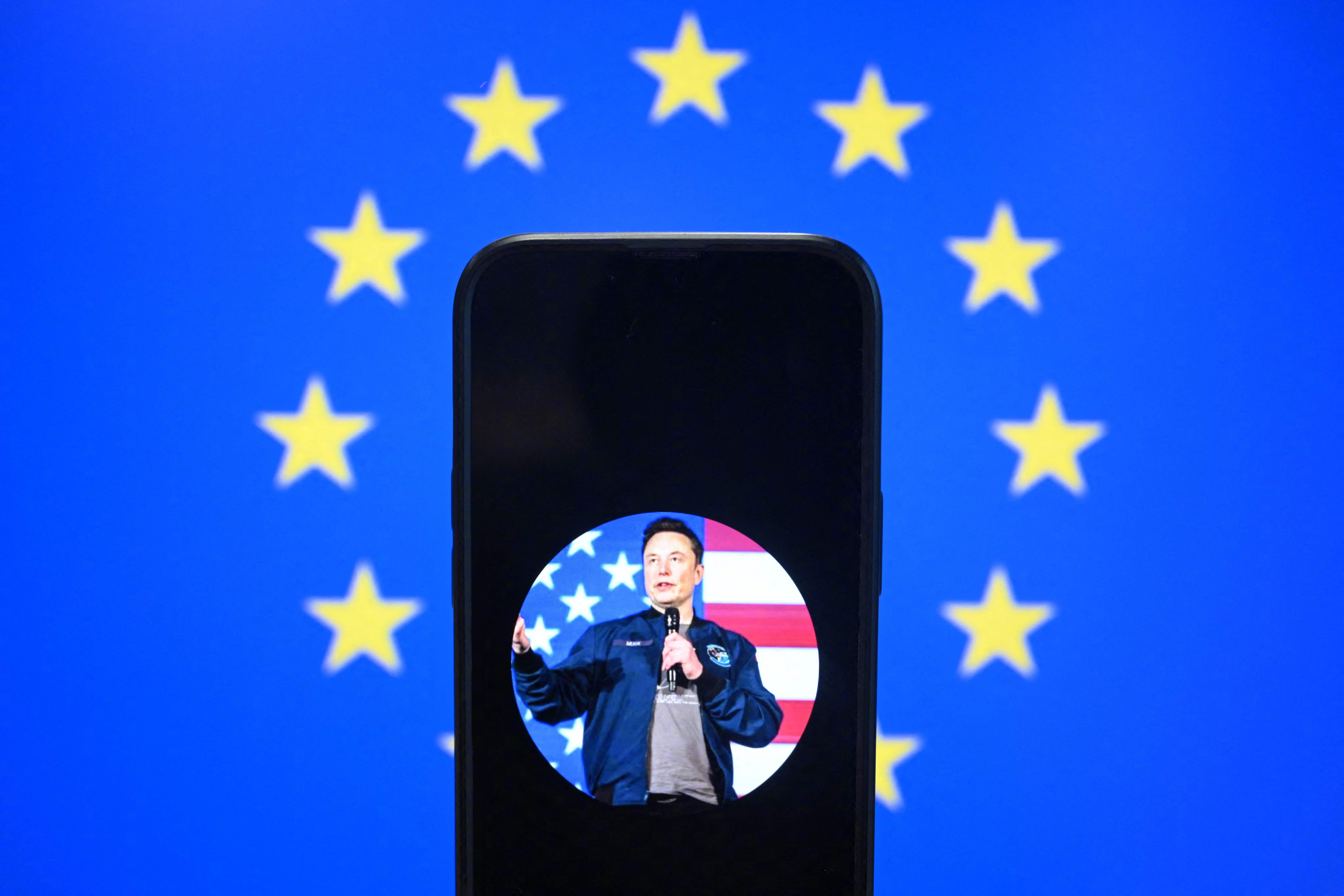 【法媒：欧盟因向马斯克公司支付数亿欧元而面临压力】#外媒曝欧盟向马斯克公司支付数