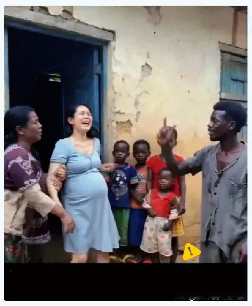 最近,一位同学的老公说,他在非洲见到了一些嫁过去的女孩。这些女孩,从外貌上来看,