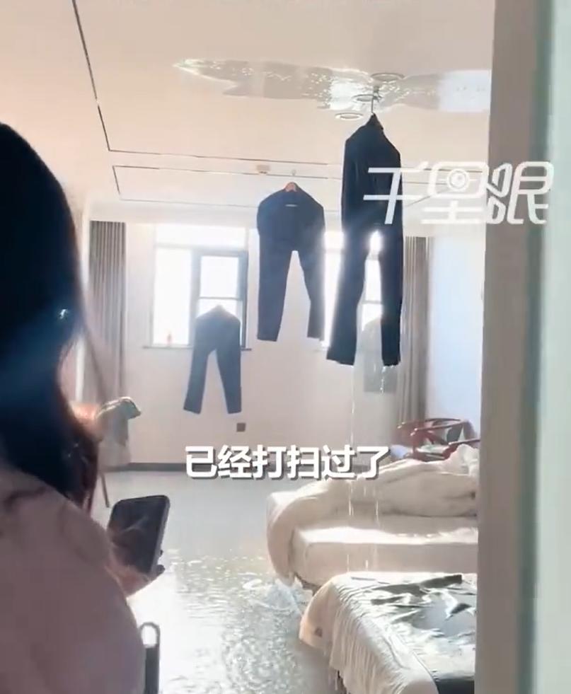 这哥们儿，是个爱干活的勤快人，住酒店自己洗衣服，结果出事了！前不久，河南郑州一