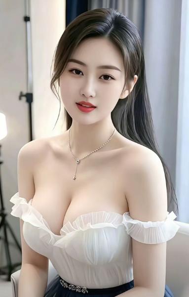 这位妙龄女子肤白貌美，含情脉脉，人见人爱，百看不厌，不管走到哪里，相信回头率都挺
