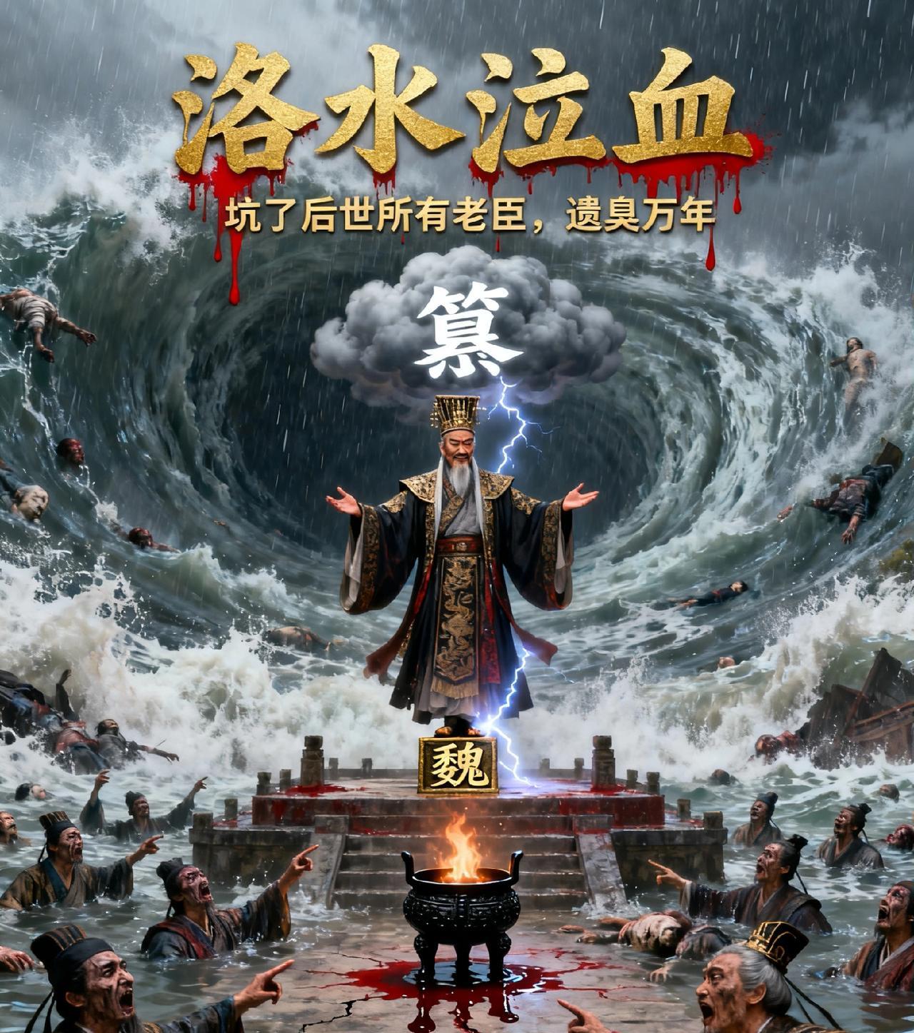 洛水边的谎言，让司马懿坑了后世所有老臣，也让他遗臭万年！一个帮司马家篡位的权臣