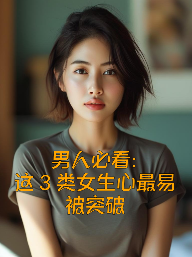 揭秘！这3类女生最容易心动，男人必看攻心攻略！