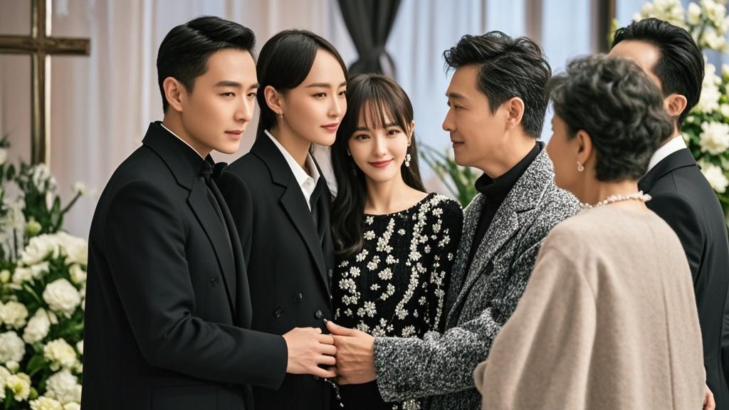 罗晋唐嫣并肩归家，用陪伴击碎婚变流言近日，罗晋与唐嫣在罗晋父亲葬礼结束后同