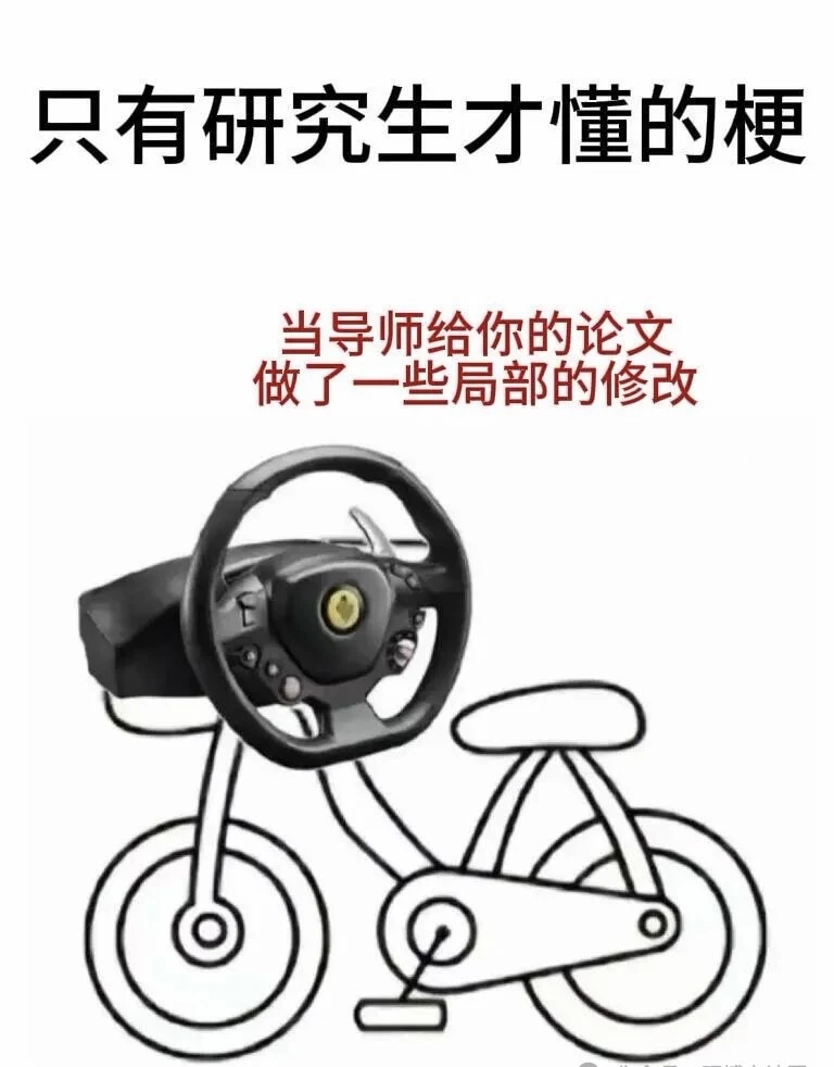 只有研究生才懂的梗！