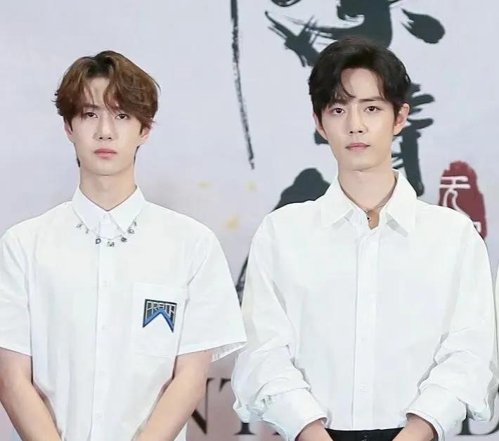 娱乐圈好嗑的9对真友谊我们一起走花路[玫瑰]第1对，肖战王一博《陈情令》互