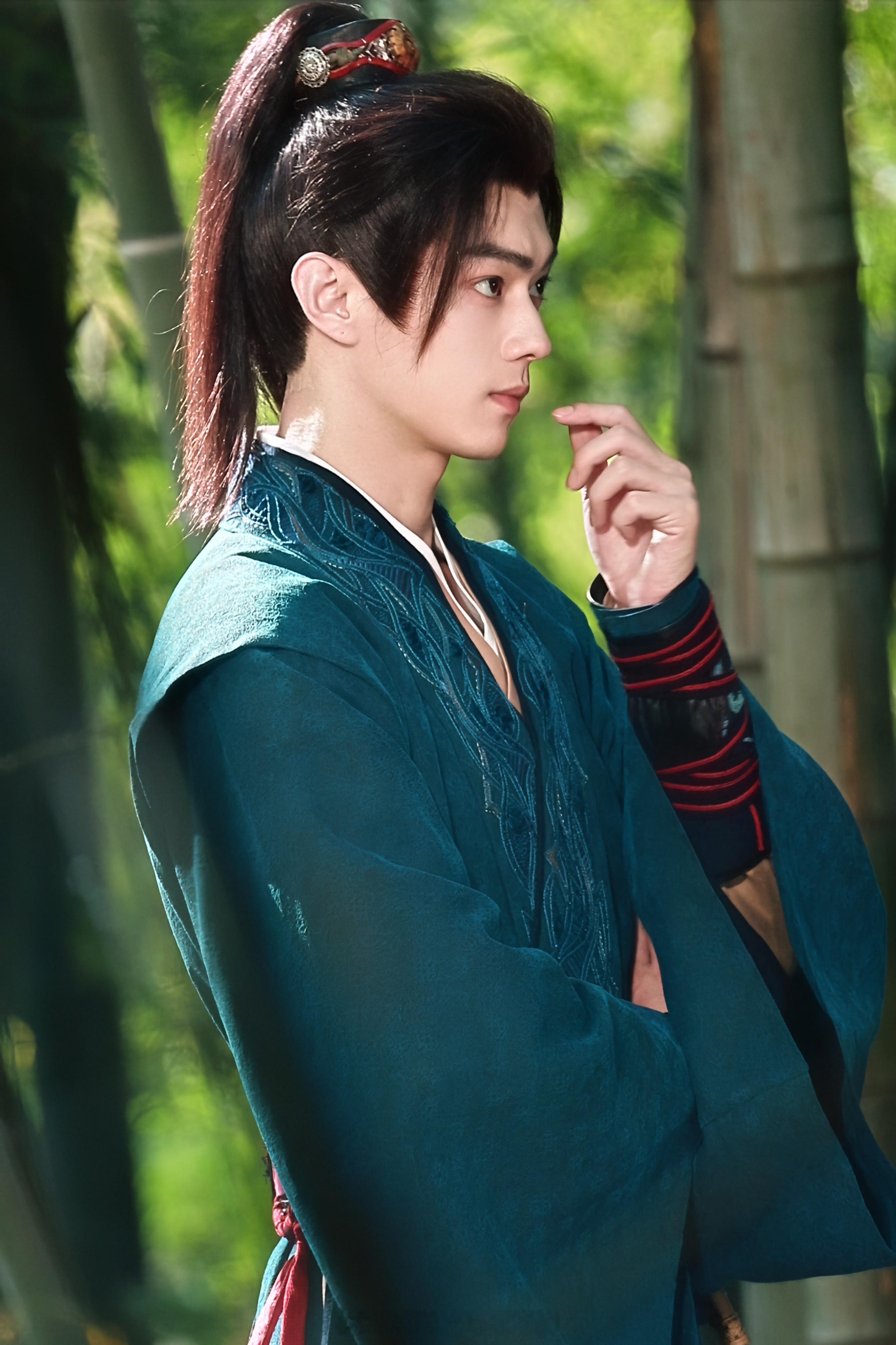 许凯史无名，好漂亮的高马尾少年