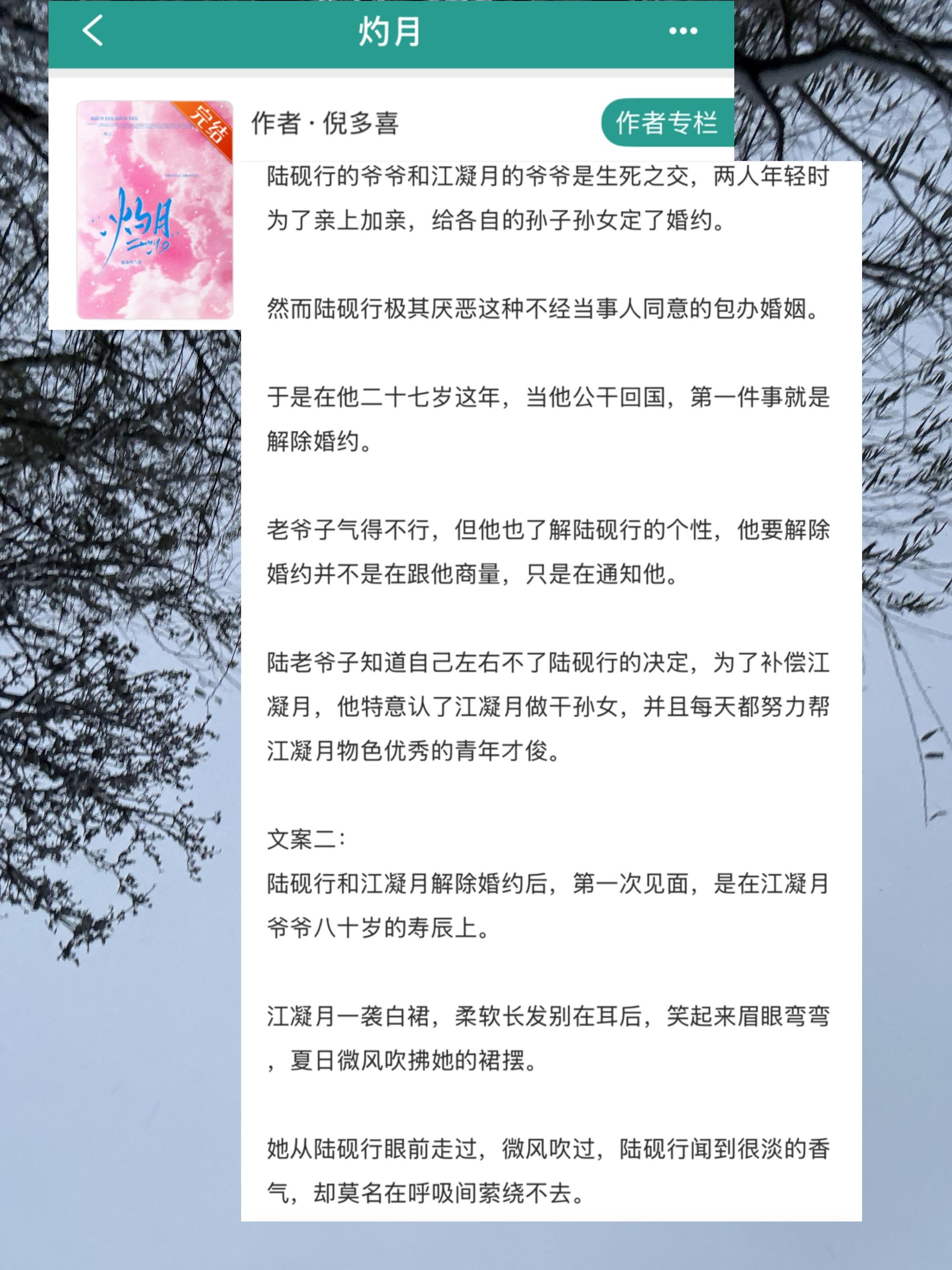 小说 推文超好看小说 天体运动 小说推荐 小说