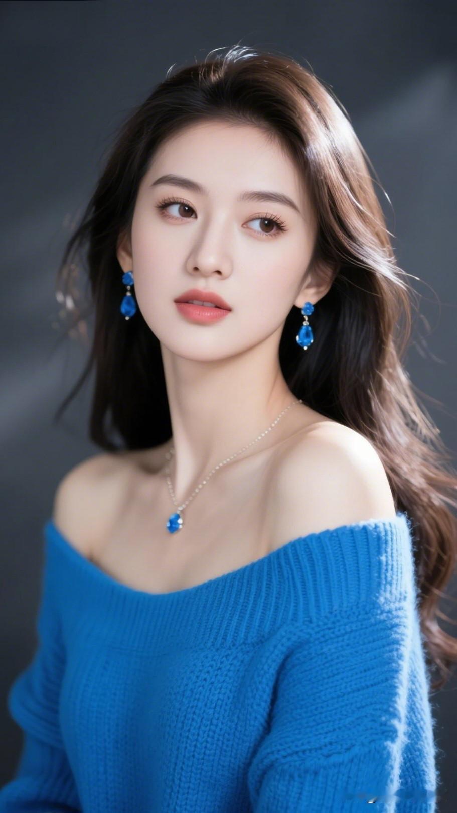 温柔蓝调，梦幻少女风，优雅迷人！看看你们的绝美小公主