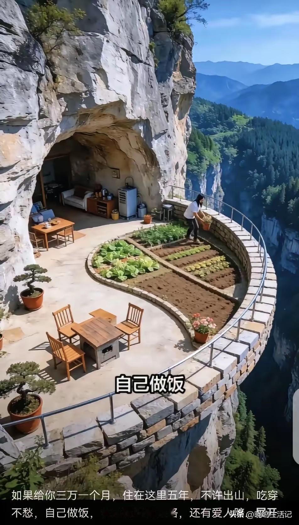 想不想带着你的爱人，过这种隐居生活？