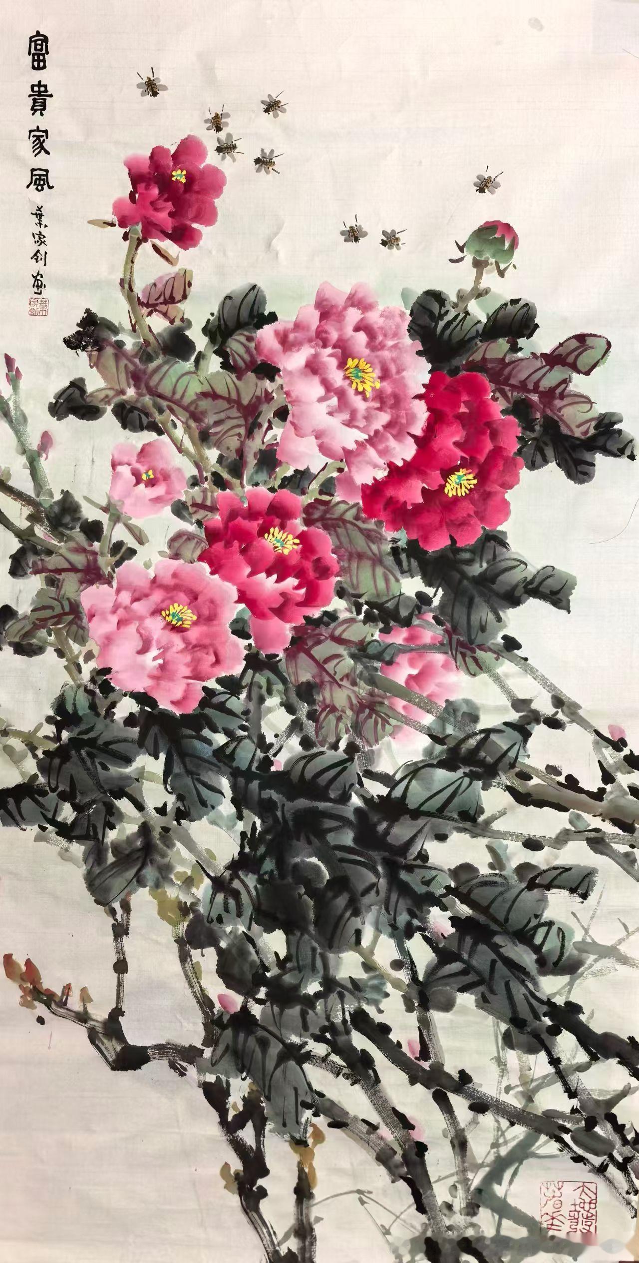 叶家钊老师花鸟画作品欣赏。​​​