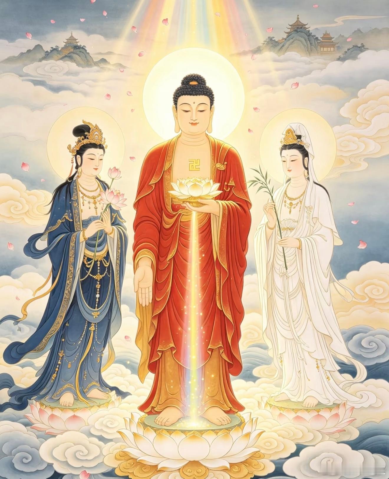 见佛祈福🙏虔诚叩拜，愿遇事皆有转机、难关慢慢渡过。生活不再处处卡顿，努力不白费