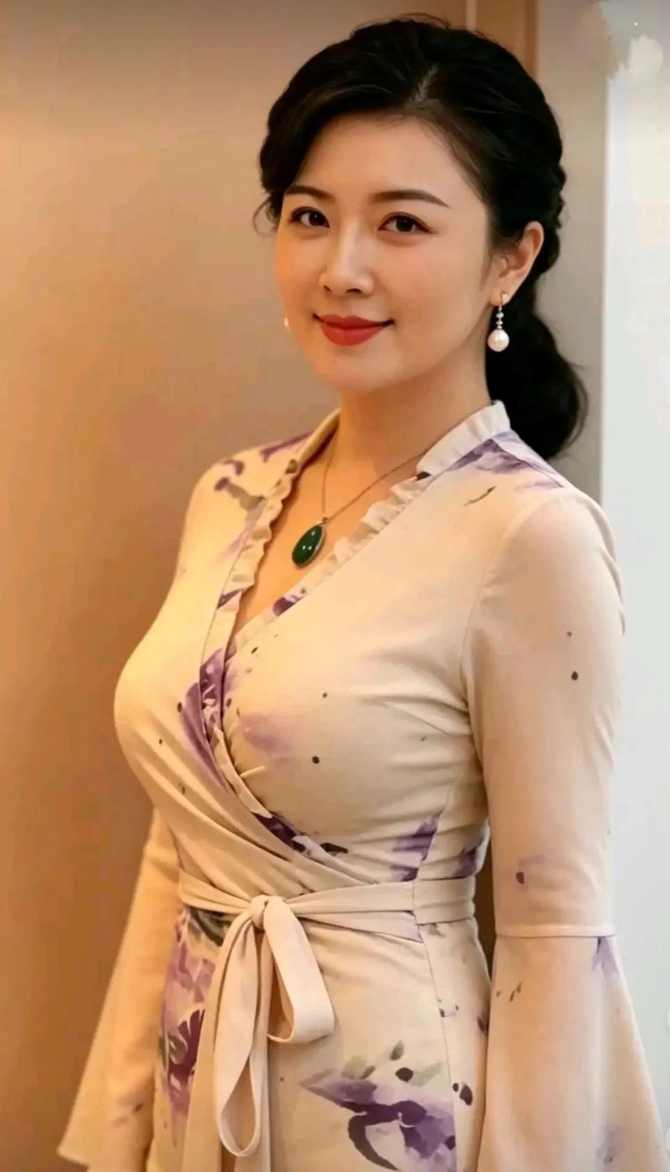 可爱的老阿姨