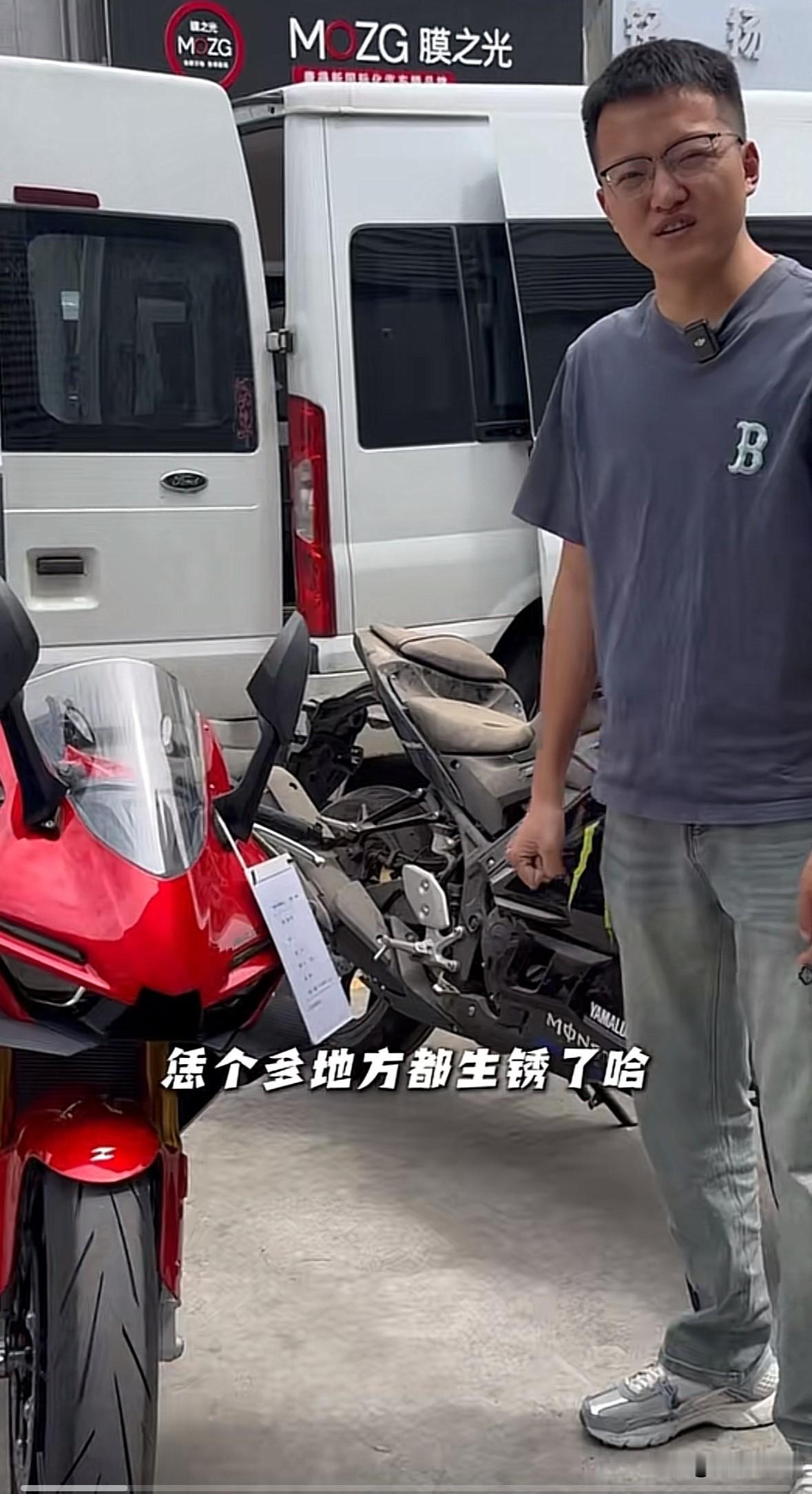张雪回应二手车商收到生锈车，他将做一个“海浪铁笼实验”，把春风、无极、QJ、豪爵
