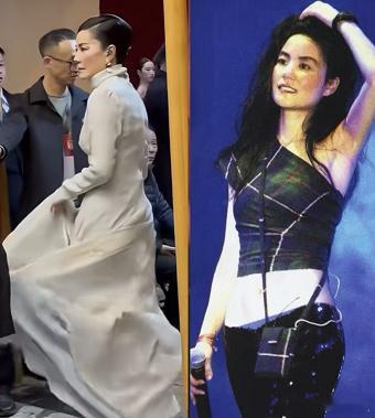 总感觉王菲不对劲，她明明都56岁了，但脸垮、长斑、腰粗、胸垂、皮肤松弛，这些