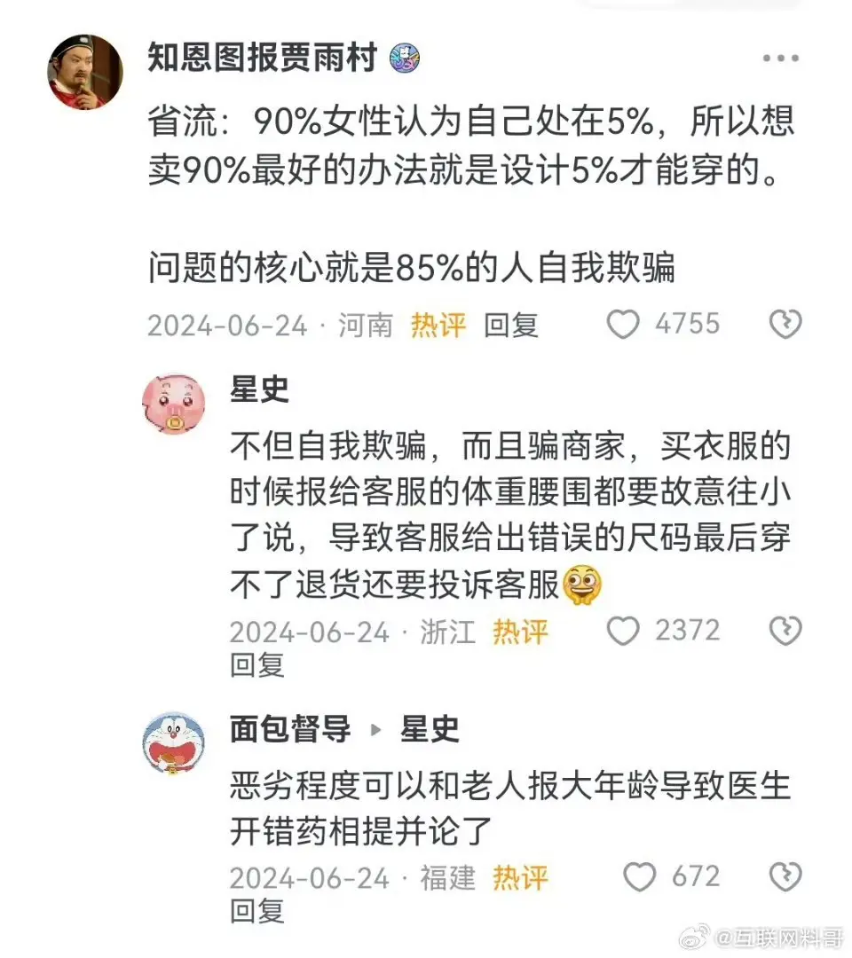 这就是女装退货率高的根本原因吗？？？