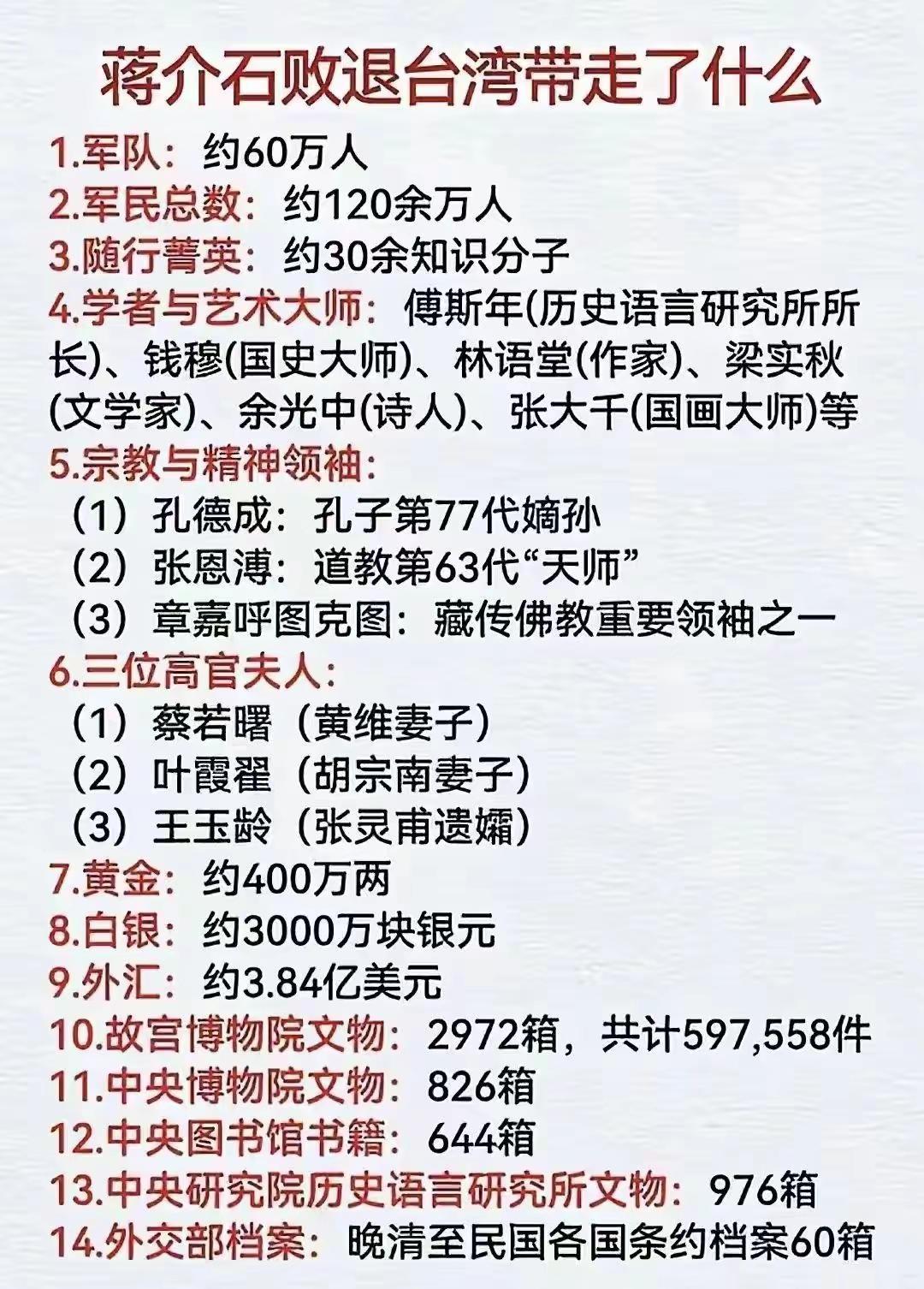 蒋介石退守台湾