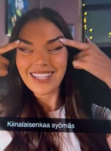 涉嫌歧视中国人芬兰小姐公开道歉有些人不理咱中国人不长这样，他们为啥会有这种印象？