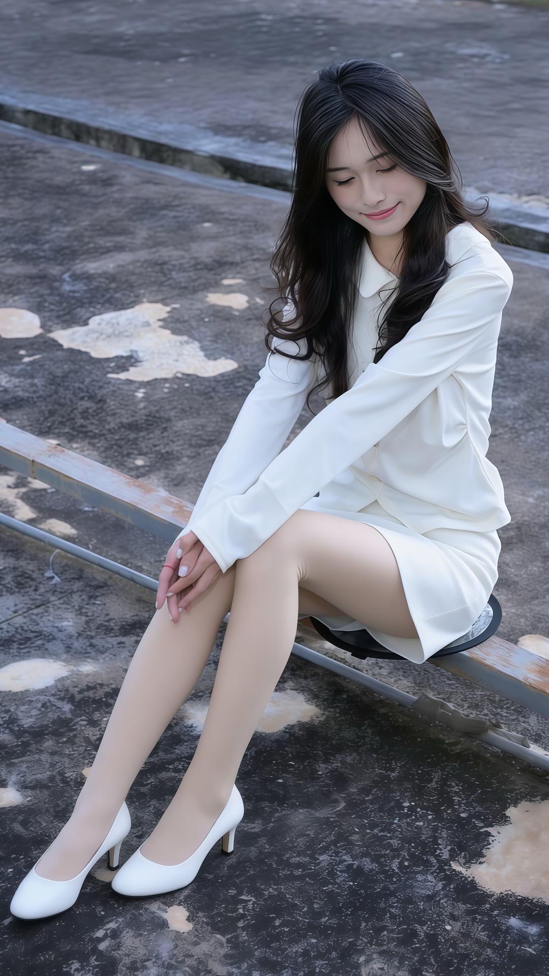 清纯甜美气质穿搭轻熟风摄影楚雄约拍