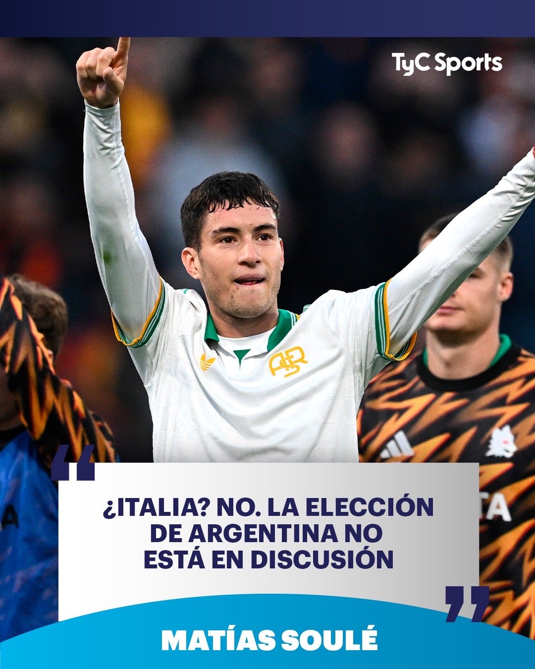 🇦🇷💎苏莱再次明确表达了为阿根廷国家队效力的愿望，尽管他缺席了斯卡洛尼最