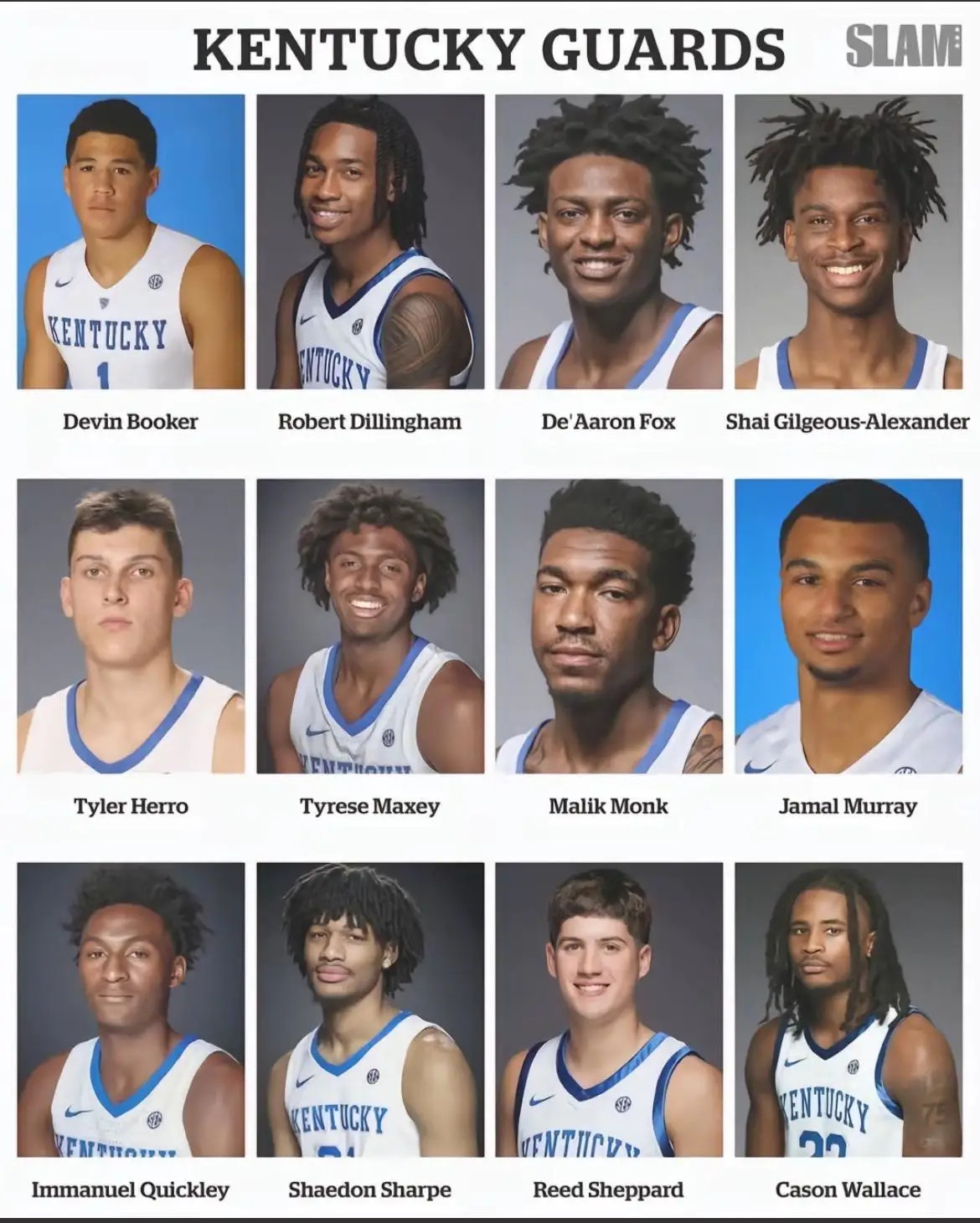 肯塔基真的是盛产后卫啊！