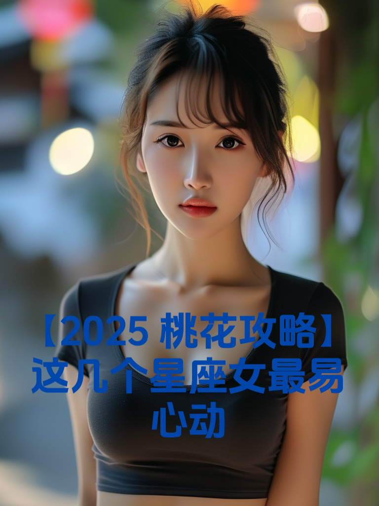 【2025桃花攻略】这几个星座女最易心动