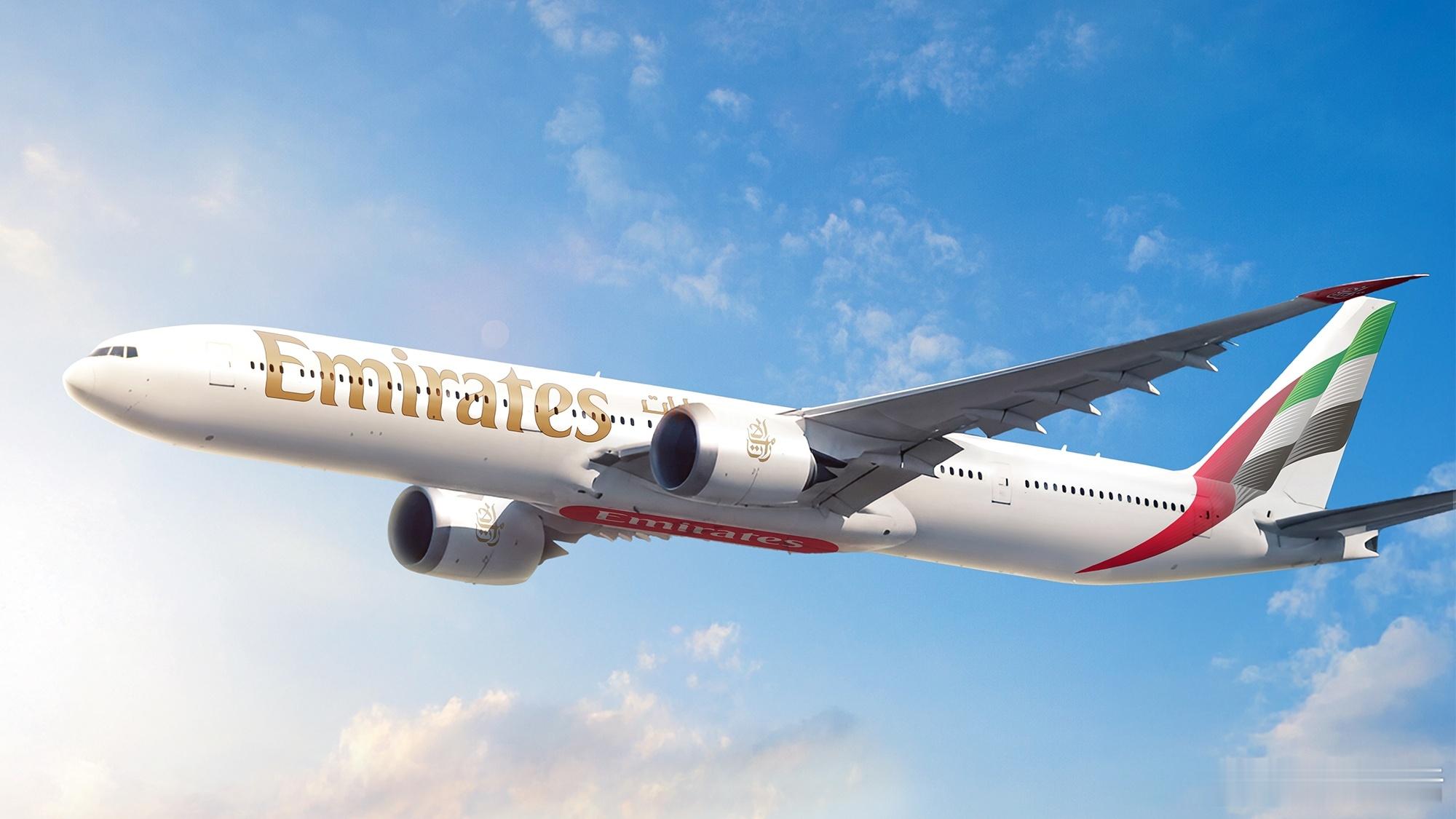 阿联酋航空订购65架波音B777-9飞机11月17日，阿联酋航空在202