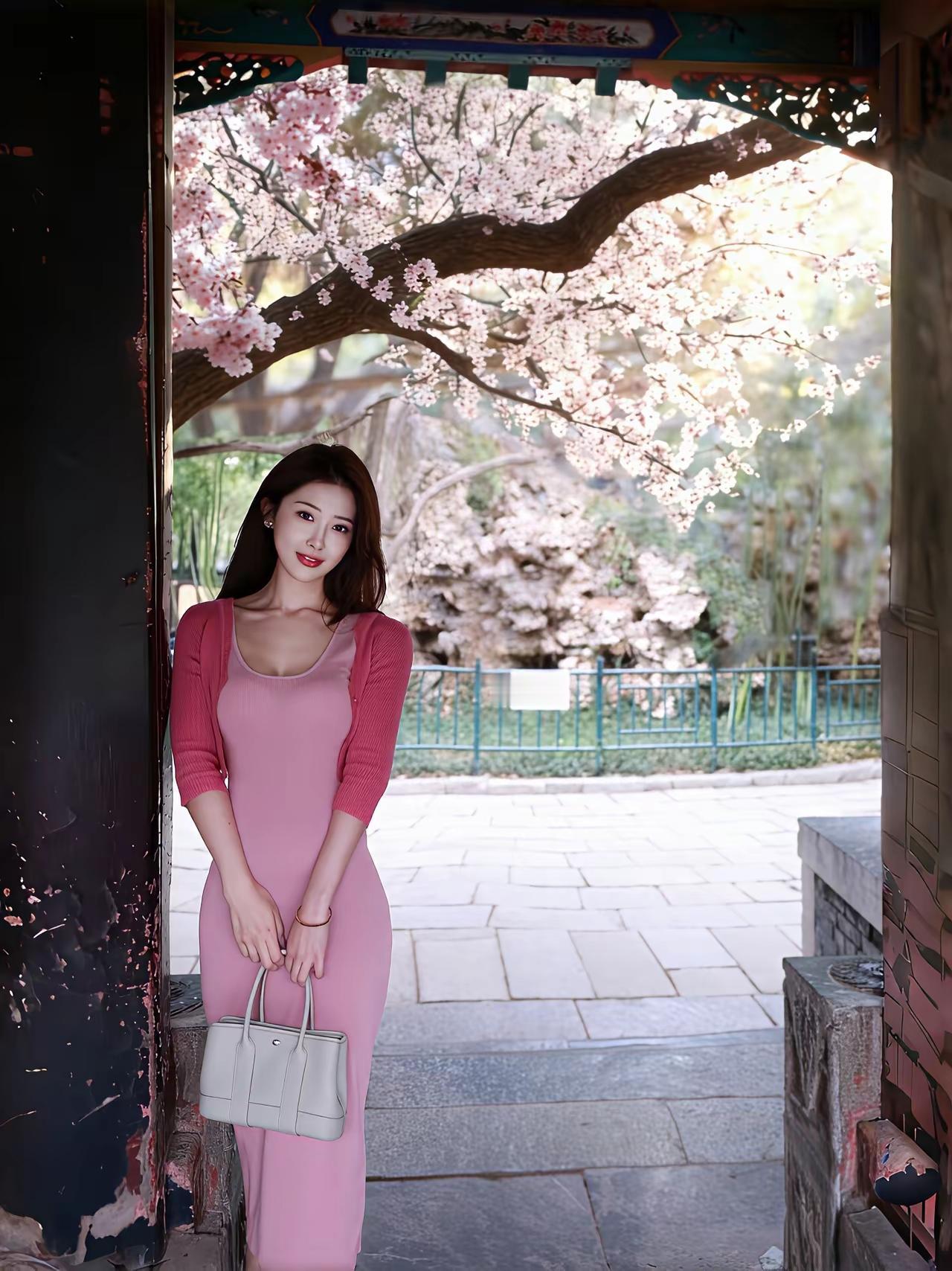 记录我的20262026年的春天，那真是美！桃花像是被大自然打翻了粉色颜料盘