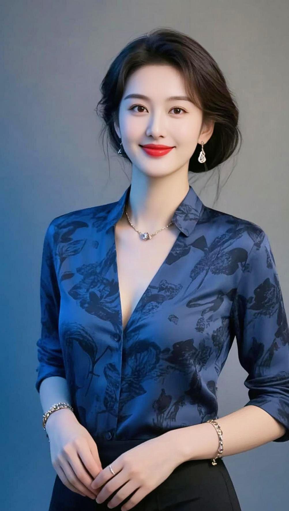 AI优雅淑女写真抖音ai创作