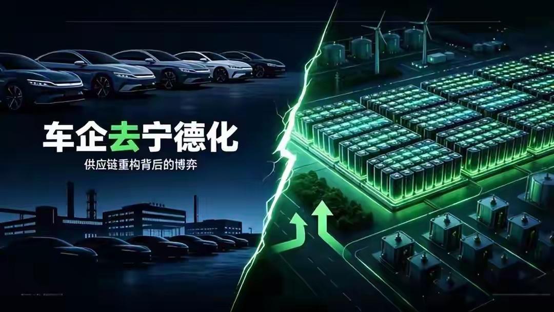 这半年，车圈最热闹的瓜就是车企集体"甩"宁德时代。理想掏出26.5亿增