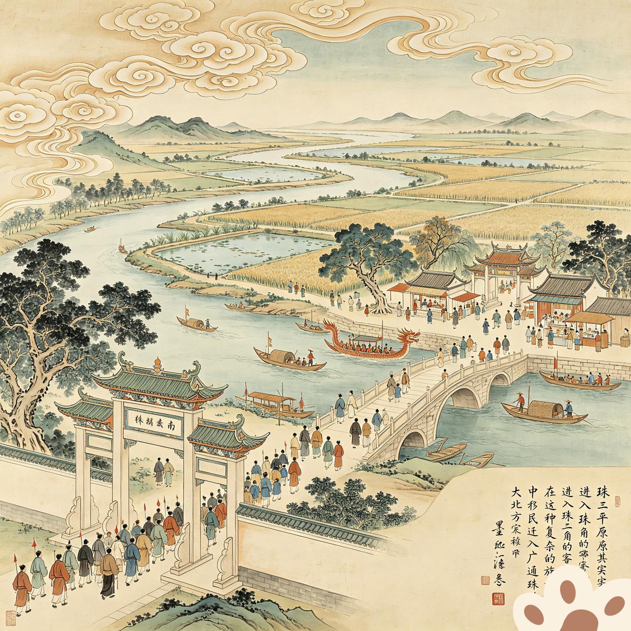 珠三角平原，其实是个民族大熔炉。很多进入珠三角的客家移民后代，在这种复杂的族群社