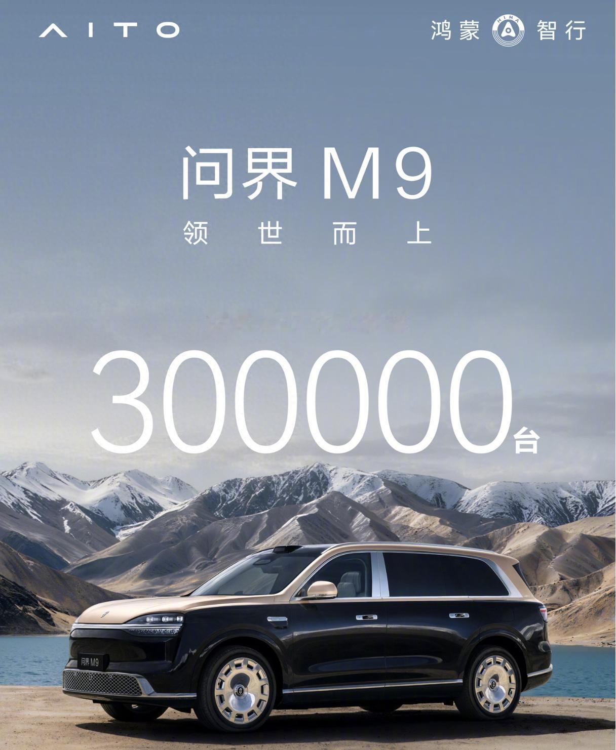 华为不是靠吹的，是靠实打实的数据堆出来的，问界M9销量太亮眼了。华为终端BG