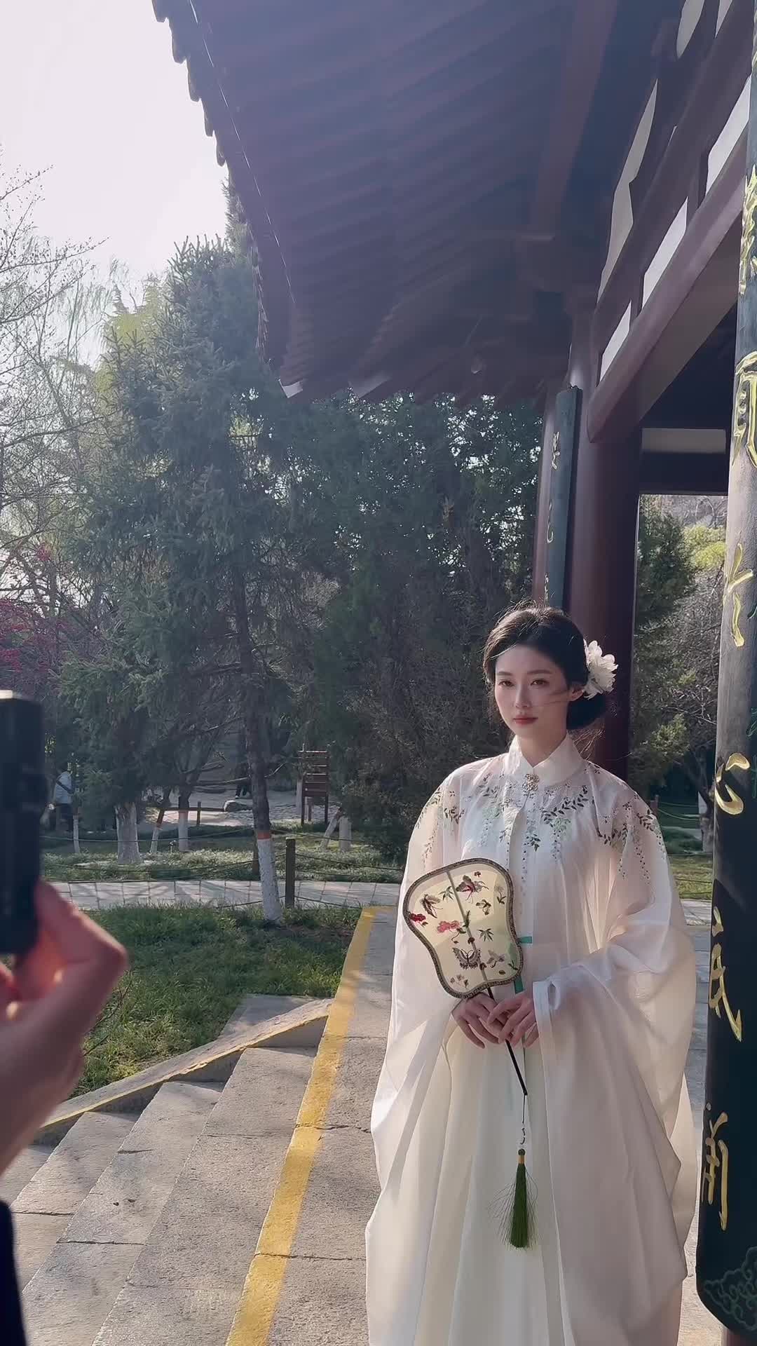 汉服 明制汉服 拍摄花絮