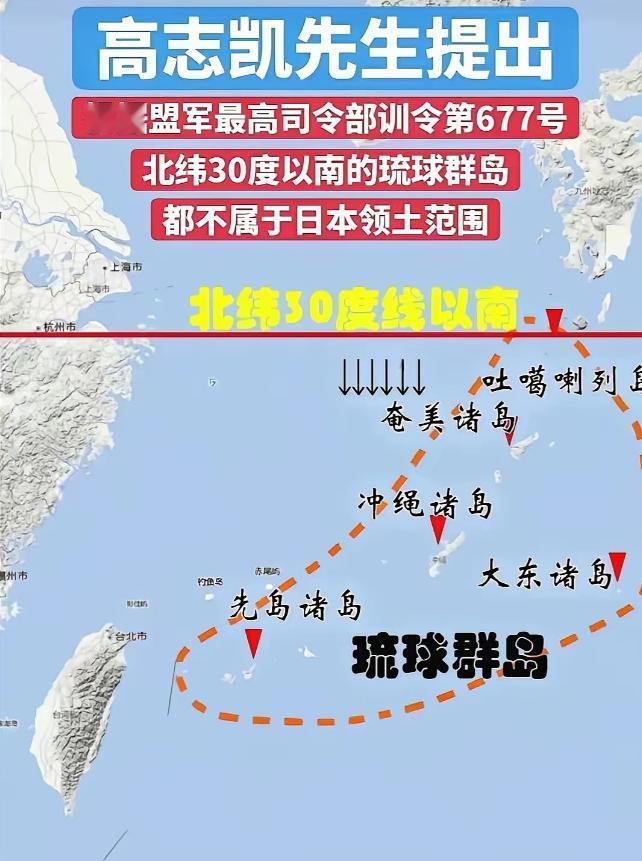 高志凯先生真是厉害，提出的主张总是简单明了。琉球不是日本的，他一句话就说清楚：北