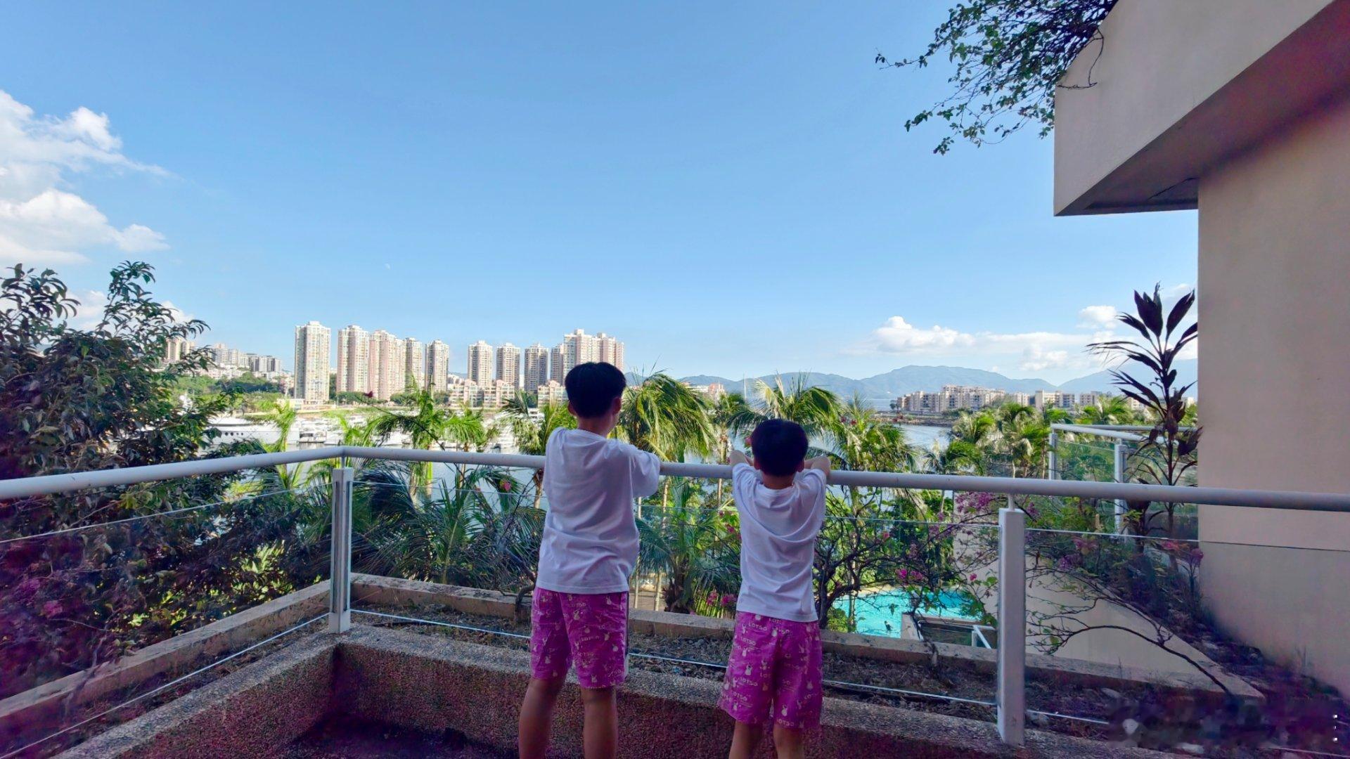 国庆在香港屯门的黄金海岸，出奇地人少清净，这才是度假的感觉​​​