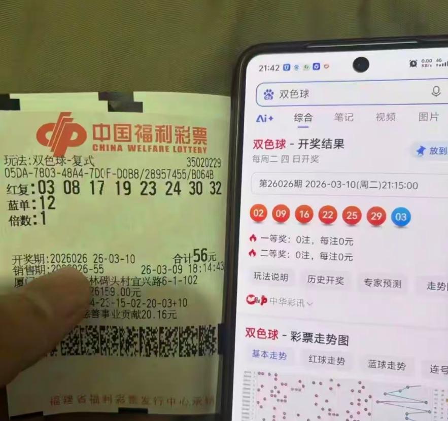 彩友很崩溃：买的红球号码和6个开奖号对比，每个位置都差1，要么大1号要么小1号，