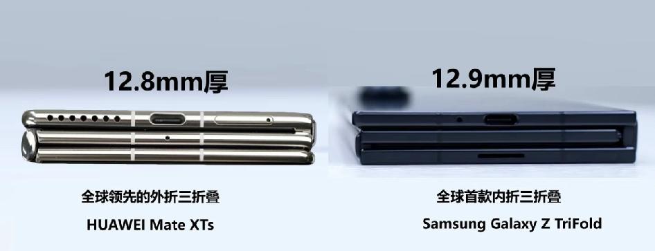 三折叠现在外折和内折都到齐了。光从外光设计上来讲个人喜欢三星硬朗的设计，内折
