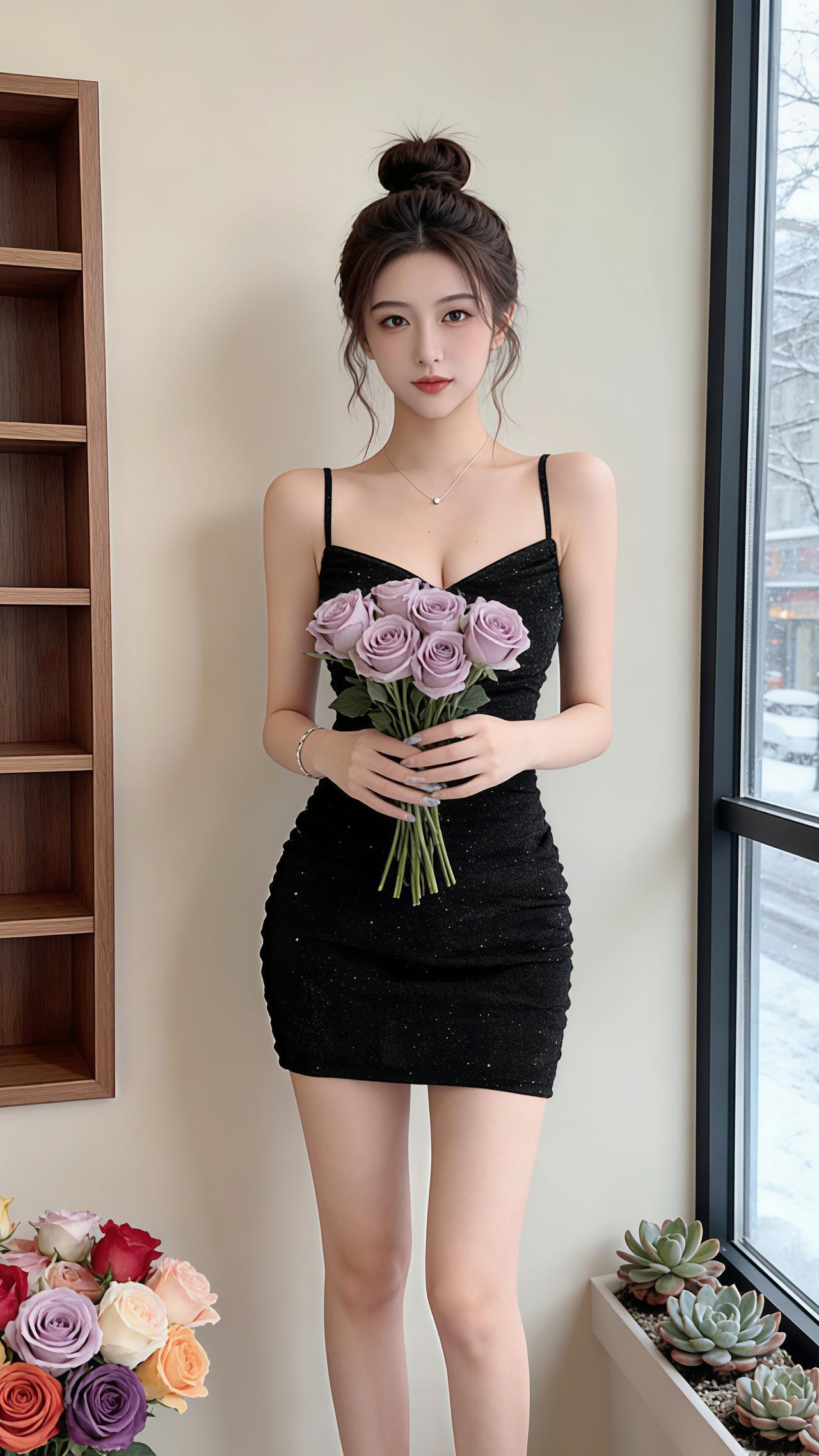 辣妹穿搭穿搭ootd穿搭吊带连衣裙裙子控