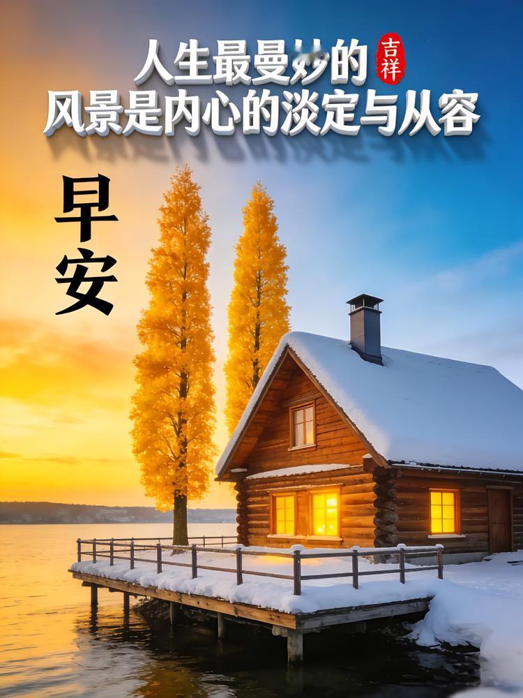 🍀12月19日冬晨问安🍀​❄️冬意无声​文字寄情情韵长。牵挂未曾因