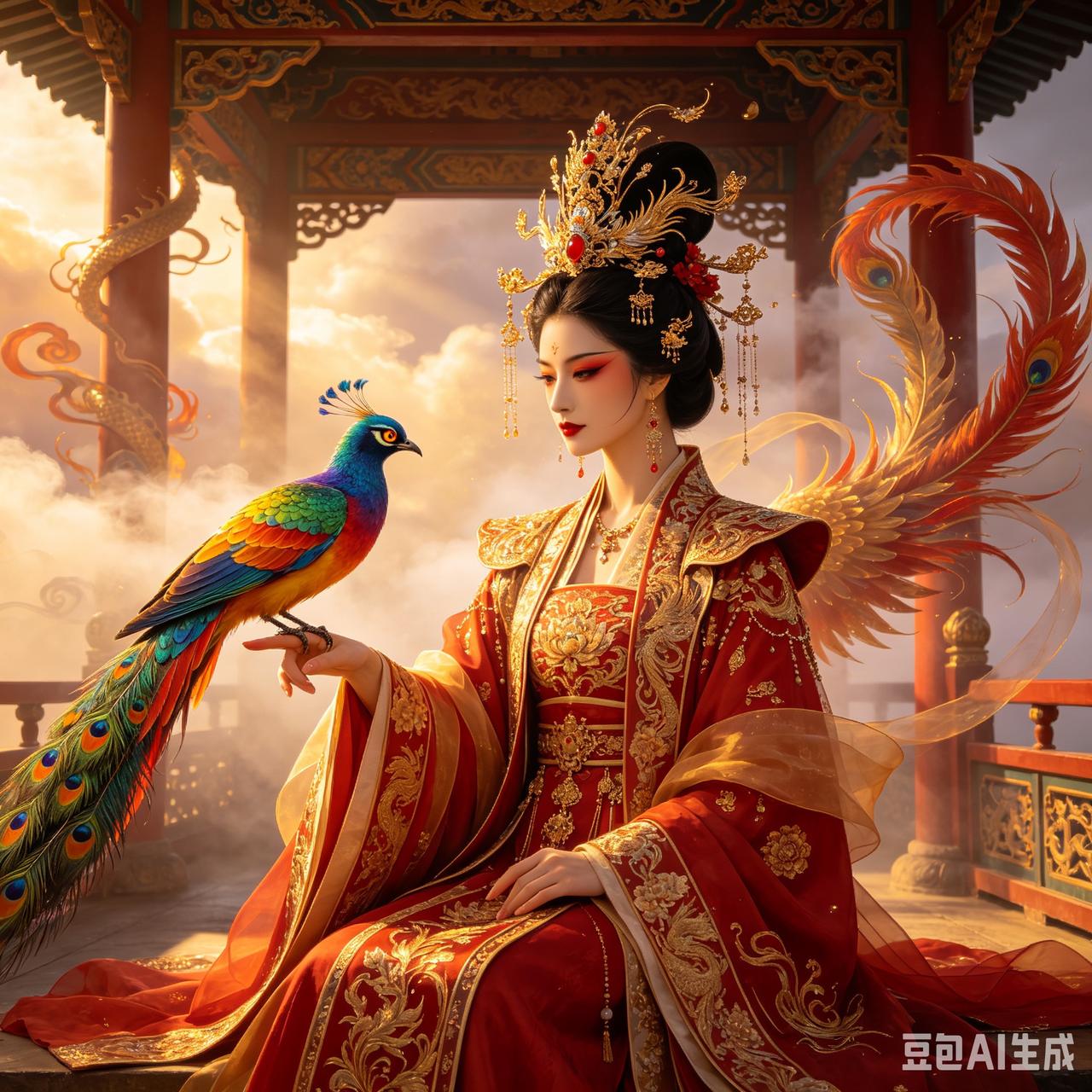 鸟儿向武则天告状。武则天当政时，左卫兵曹参军刘景阳奉命出使岭南，带回了一对能说