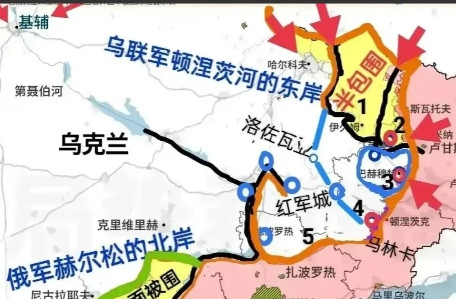 俄军强势攻入红军城，顿涅茨克战役俄方胜利在望，乌克兰败局几乎已成定局。红军城是