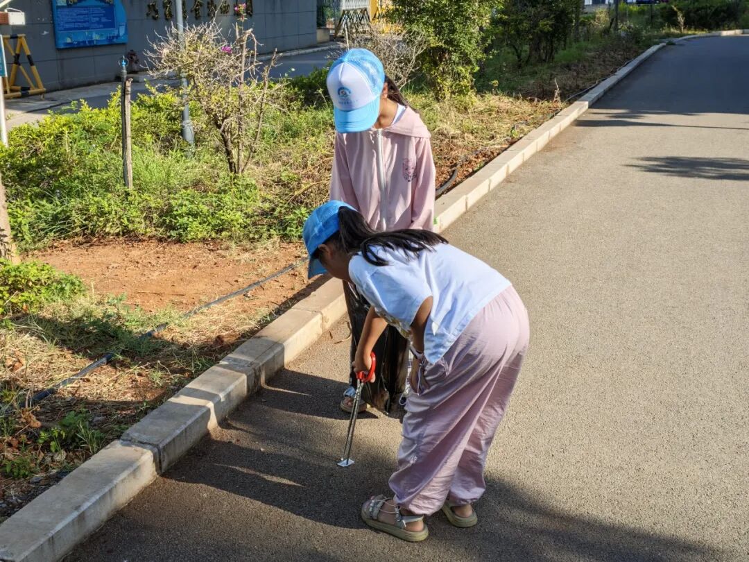 巧家白鹤滩街道: 小手拉大手环保齐步走