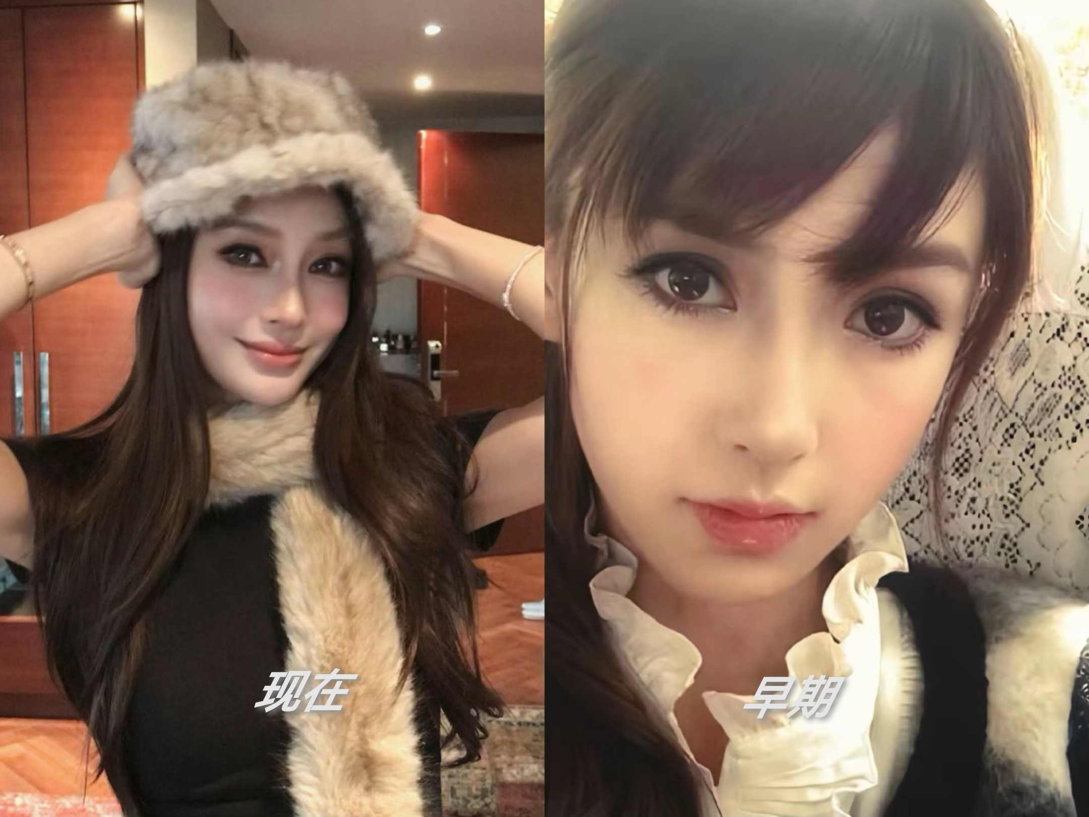 第一眼以为Angelababy早期仿妆我滴妈呀！这组照片和早年旧照的baby有