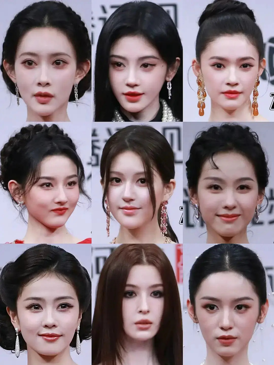 星光大赏女明星红毯状态，感觉每个人都至少两天没睡